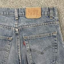Vintage 80s Levi s Student Fit Jeans 720-0216 USA Talon Zip 29x34 Fit 27x33