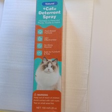 GOLRISEN Cat Deterrent Spray, Citrus Scent Indoor/Outdoor Training Aid, 150ml