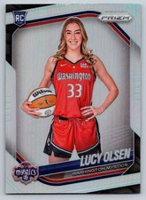 2025 Panini Prizm WNBA #145 Lucy Olsen Silver Prizms
