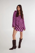 Nastygal Pink Mini Dress Womens Daywear Dresses