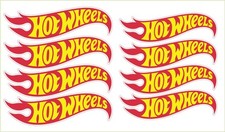 Custom order Hot wheels logos qty4 5"L and qty 4 4.5" long