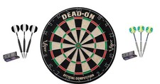 Viper Bristle Dartboard Black Steel Tips Prism Steel Tip Set