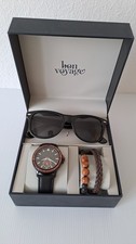 Coffret cadeau homme Bon Voyage – Montre, lunettes de soleil et 2 bracelets
