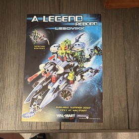 LEGO Bionicle Lesovikk 8924 Illustrated Special Edition Brochure/Booklet 2007