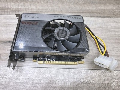 EVGA GeForce GTX 650 1GB GDDR5 PCI Graphics Card 01G-P4-2650-KR UNTESTED 