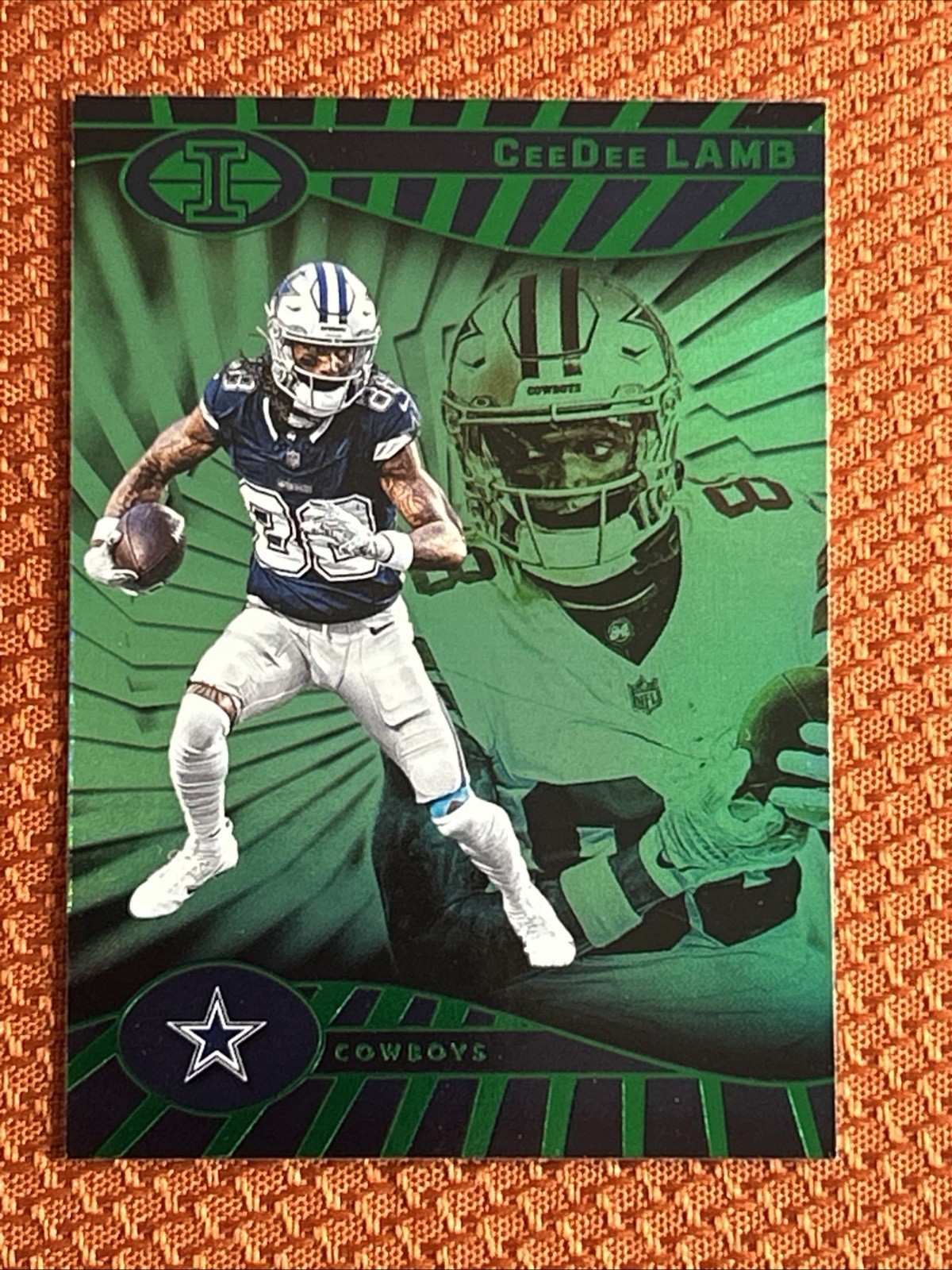 2024 Panini Illusions - CeeDee Lamb #19 Trophy Collection Emerald
