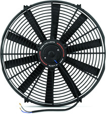 MMFAN-16 Slim Electric Radiator Fan, 16" Universal Fit, Black