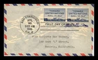 DR JIM STAMPS US COVER UNITED NATIONS CONFERENCE FDC SCOTT 928 PAIR AIR MAIL