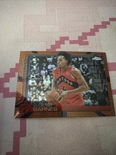 2025-26 Topps Chrome Scottie Barnes Orange Basketball Border #203