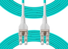 -Uniboot OM3 LC to LC Fiber Patch Cable, Multi-Mode Duplex Fiber Optic Cable ...