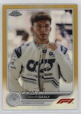 2022 Topps Chrome Formula 1 F1 Racers Gold Refractor 41/50 Pierre Gasly #45 0t30