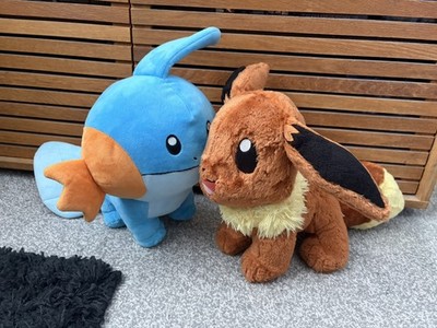Pokémon Spielzeug Plüsch Konvolut inkl. Build A Bear - Mudkip und Eevee