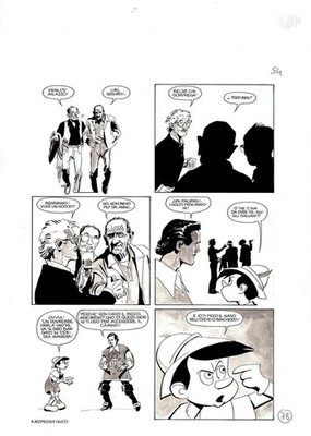 IVO MILAZZO - Ken Parker Magazine Table No.24 ''The Land of Heroes'' p. 54