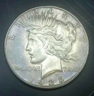 1935-S PEACE SILVER DOLLAR ~VERY FINE COIN