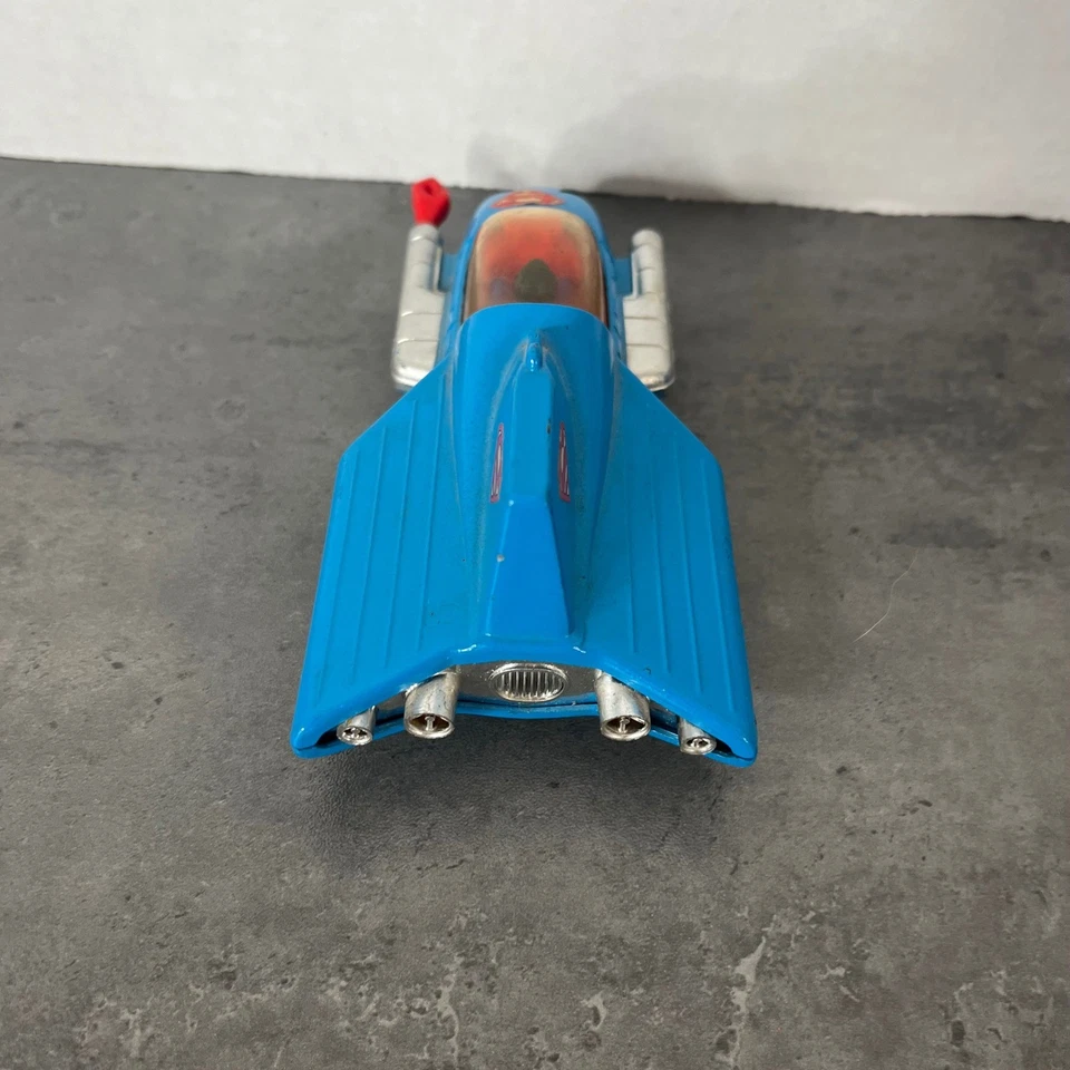 Corgi Jr. Junior DC Comics Blue Superman Supermobile UK 1979 Vintage - Image 3 of 4