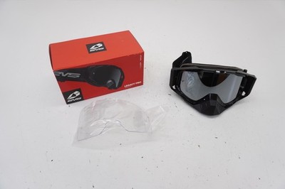 EVS Legacy Pro Goggles Black MX Motocross ATV Offroad Goggle T8
