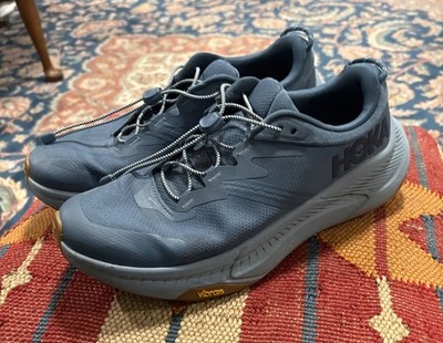 HOKA W TRANSPORT 1123154 DTD CORDURA Light BLUE WOMENS 8.5 B Running EUC