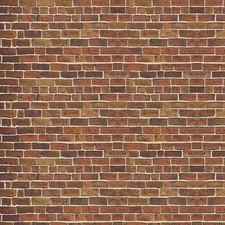 4x30ft Christmas Brick Wall Backdrop Faux Fireplace Decoration Photo Deep Red