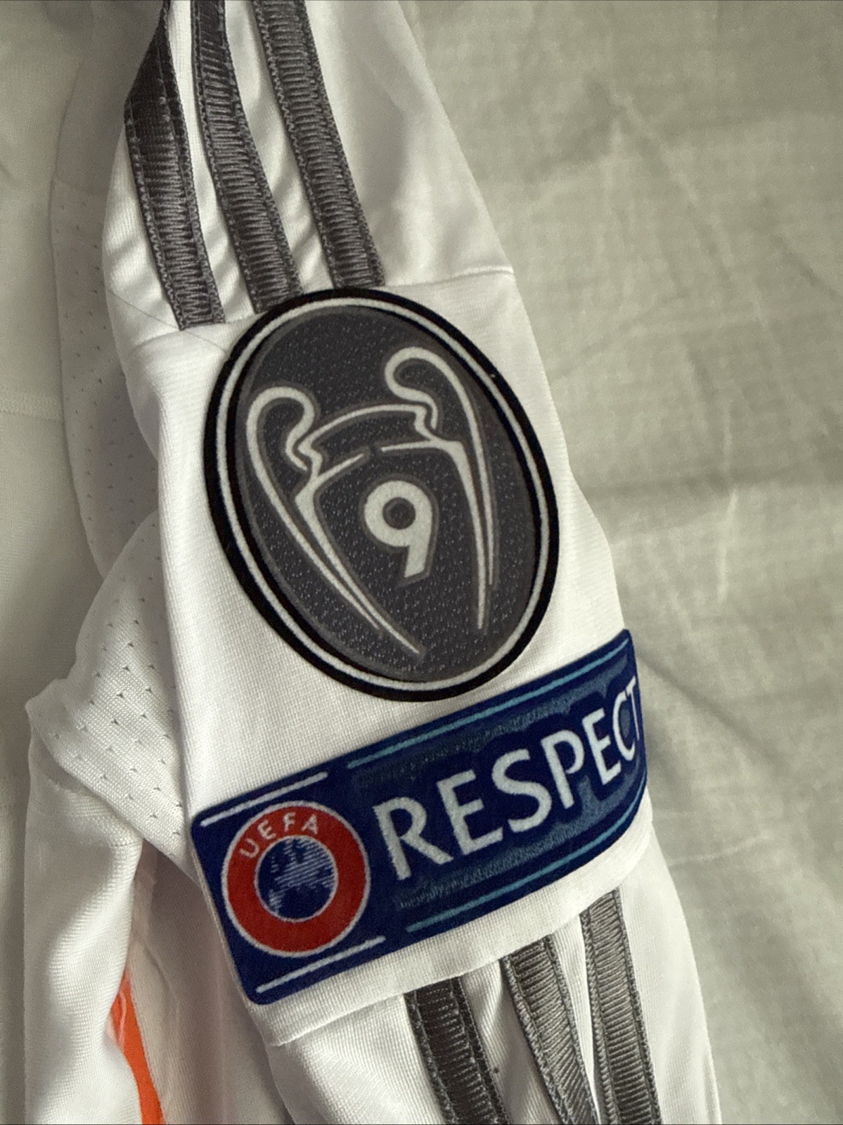 Men’s adidas Cristiano Ronaldo #7 Real Madrid 2013-14 Champions Jersey Sz L NWT thumbnail 6