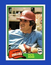 1981 Topps Set-Break #180 Pete Rose NR-MINT *GMCARDS*