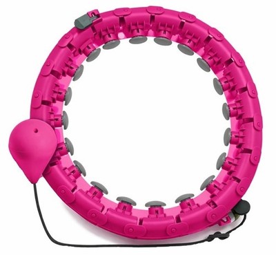 Fit Master Smart Hula Hoop Reifen [360° rundum Massage] mit Gewichtkugel