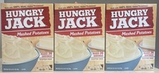 Lot of 3 Pack Hungry Jack Instant Mashed Potatoes 26.7 oz each-Expires 07/2027