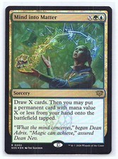 MIND INTO MATTER 202 R SECRETS OF STRIXHAVEN FOIL MTG CARD