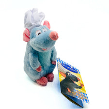 Disney Remy Magnetic Shoulder Plush Stuffed Animal - Ratatouille with Chef's Hat