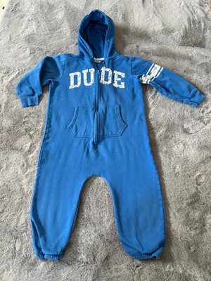Dude Gear Kinder Overall Jumpsuit Gr. 104/110 Blau