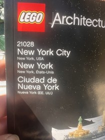 Lego Architecture New York City 21028 (2016) Instructions only Manual No Bricks 