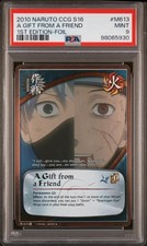 Naruto CCG 2010 serie 16 promesa rota regalo de un amigo PSA 9