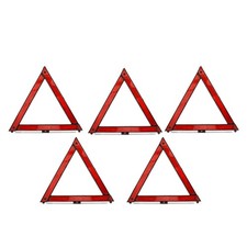 5 Pcs Triangle for Trucks Roadside Kit Car Safety Kits Vehicles
