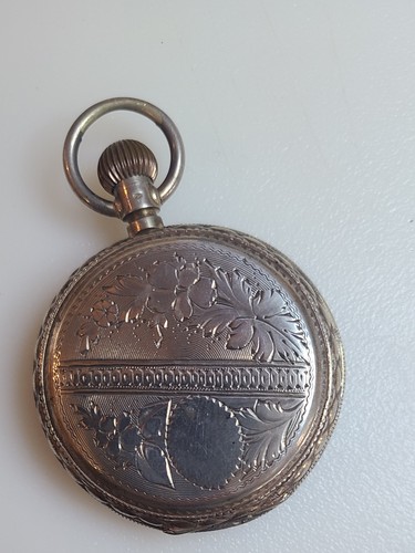 Antique Swiss .800 Fine Pocket Case Only