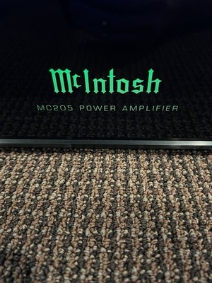 McIntosh Mc205 Audiophile HiFi Stereo Power Amplifier 5 Channel Solid State