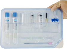 1 Set 10/15ml Sterile Tubes Kits Separation Gel And Anticoagulant Complete Kit