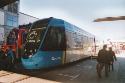 Foto Alstom Citadis Dualis Tram Ter Frankreich Innotrans 2012 10x15cm V2269a