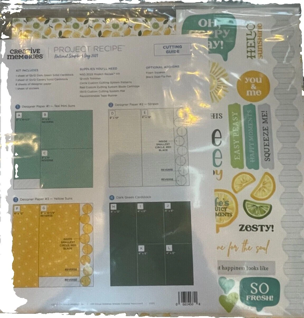 Creative Memories Seasons Scrapbooking & Card Kits