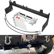 Tow Bar Base Plate Bracket BX1126 for 2007-2018 Jeep Wrangler JK JKU 2/4 Doors