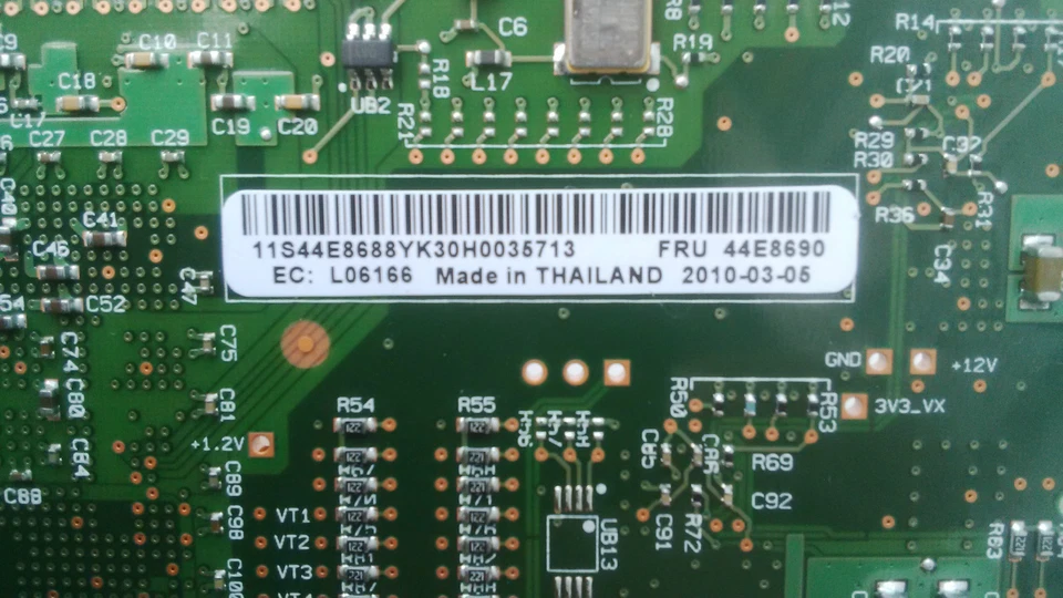 IBM ServeRAID LSI SAS3082E-R 44e8690 PCIe SAS RAID Card 8internal SATA SAS Ports - Image 3 of 4