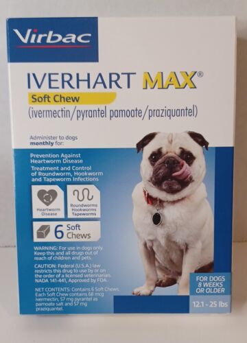 virbac-iverhart-max-chews-12-1-25-lbs-ebay