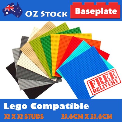 Building Base Plate Compatible with Lego Baseplate 32x32 Studs
