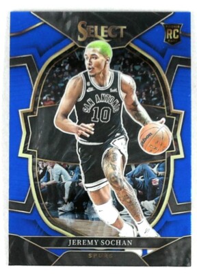 2022-23 Panini Select Jeremy Sochan #86 BASKETBALL Spurs RC Blue