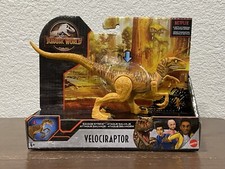 Jurassic World Camp Cretaceous Savage Strike Velociraptor Tiger 