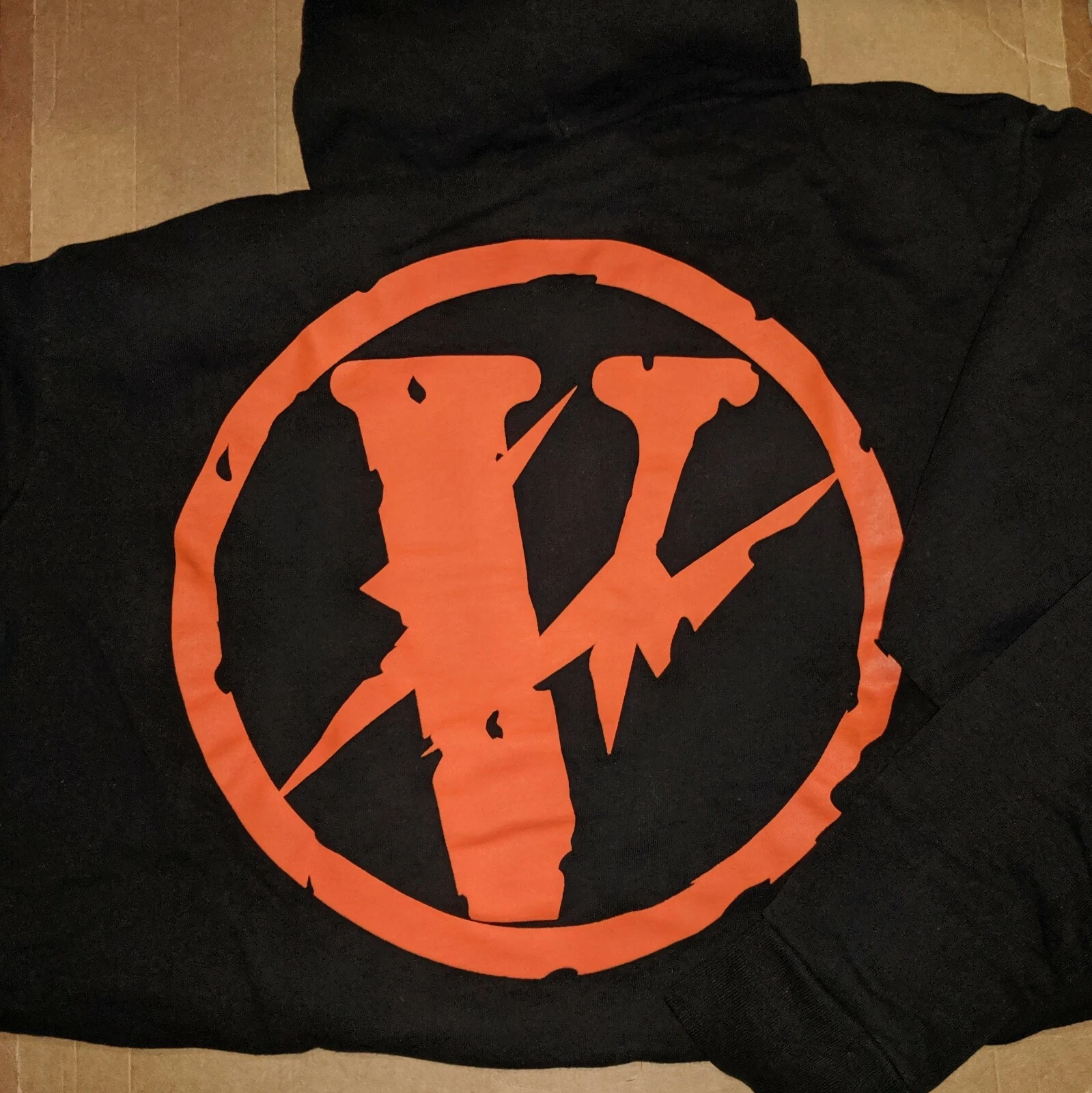 OFF WHITE Felpa con cappuccio Vlone × Fragment Friends (piccola) Trapstar Corteiz bianco sporco Nike Jordan