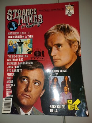 Strange Things Are Happening Vol. 1 No. 4 Sept/Nov 1988 The Man from U.N.C.L.E.