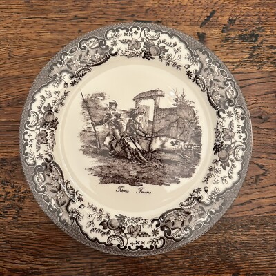 Rare Tiens Ferme Decorative 8.1  Plate By TWO S Company