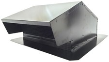 Builder's Best Roof Vent Cap Galv Steel Fits Duct Size 6 To 8 Dia