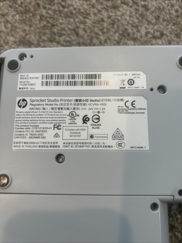HP Sprocket Studio Go Bundle Ensemble Go - sans adaptateur secteur VCVRA-1802 - Photo 7/7
