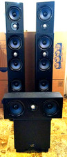 Polk Audio Speakers & Sony Str-590dh 5.2 4k/60p Avr /w 10" Sub - Home Theater