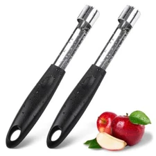 2PCS Apple Corer, Fruit Vegetable Core Remover Stainless Steel Apple Remover